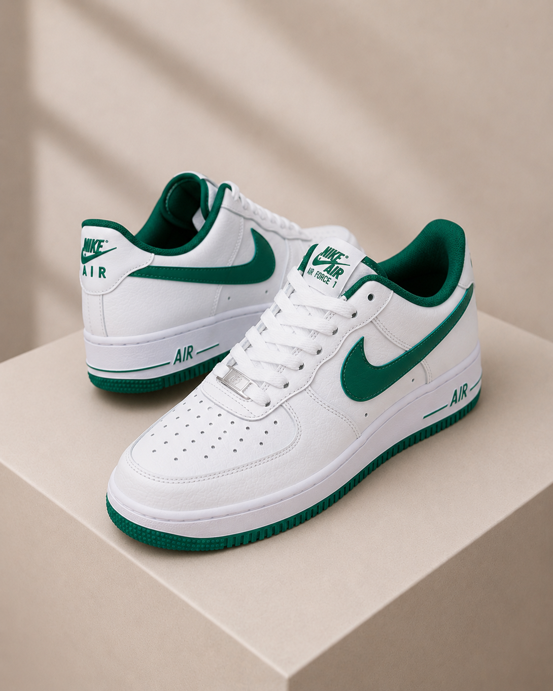 Nike Air Force 1 Low — White/Green